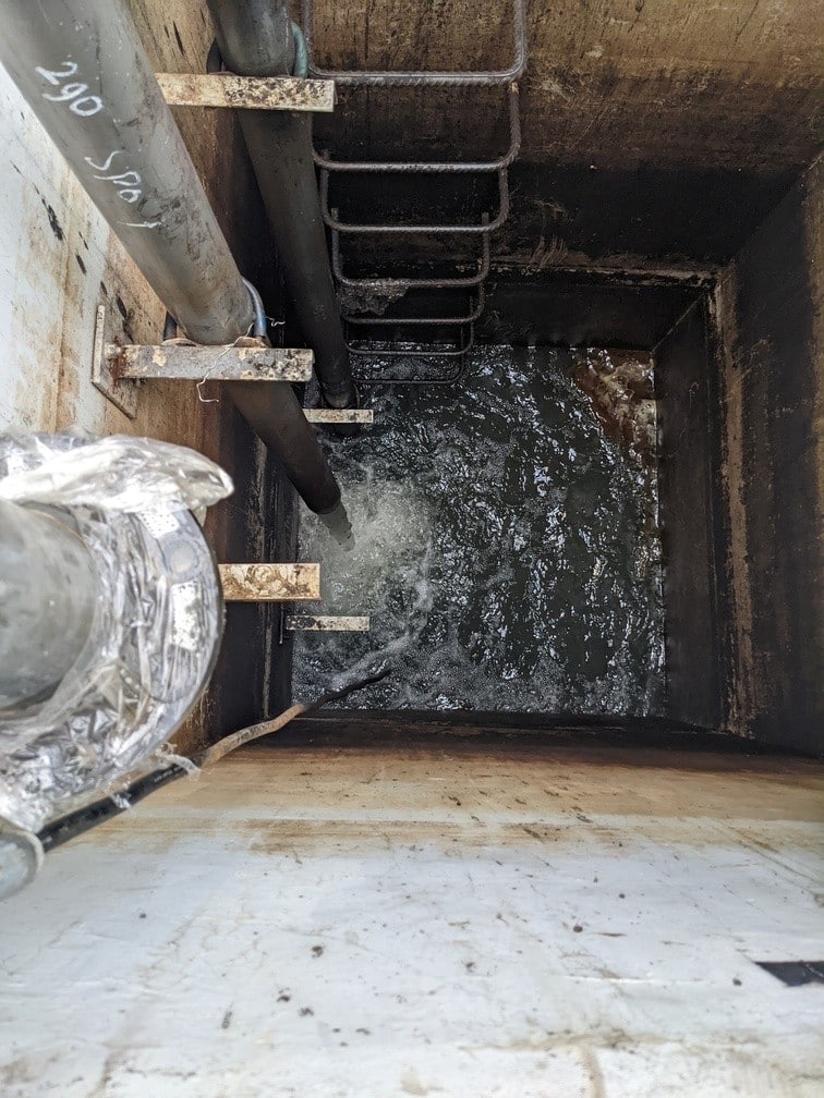 Fugas de agua Estación de Los Valles